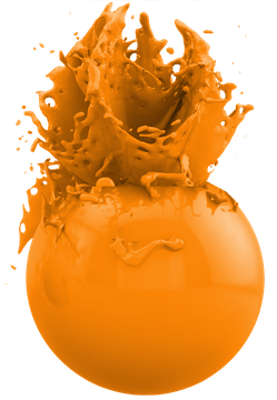 Oranža krāsa F09